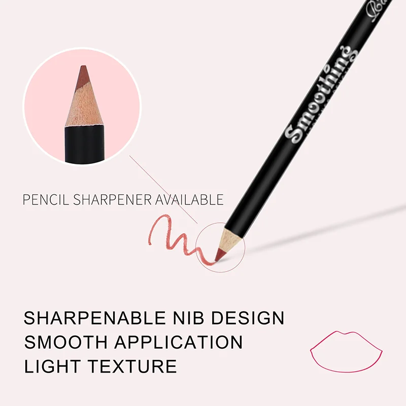 Set de 12 Labiales de Larga Duración con Perfilador Profesional y Gloss Mate - Imagen 4