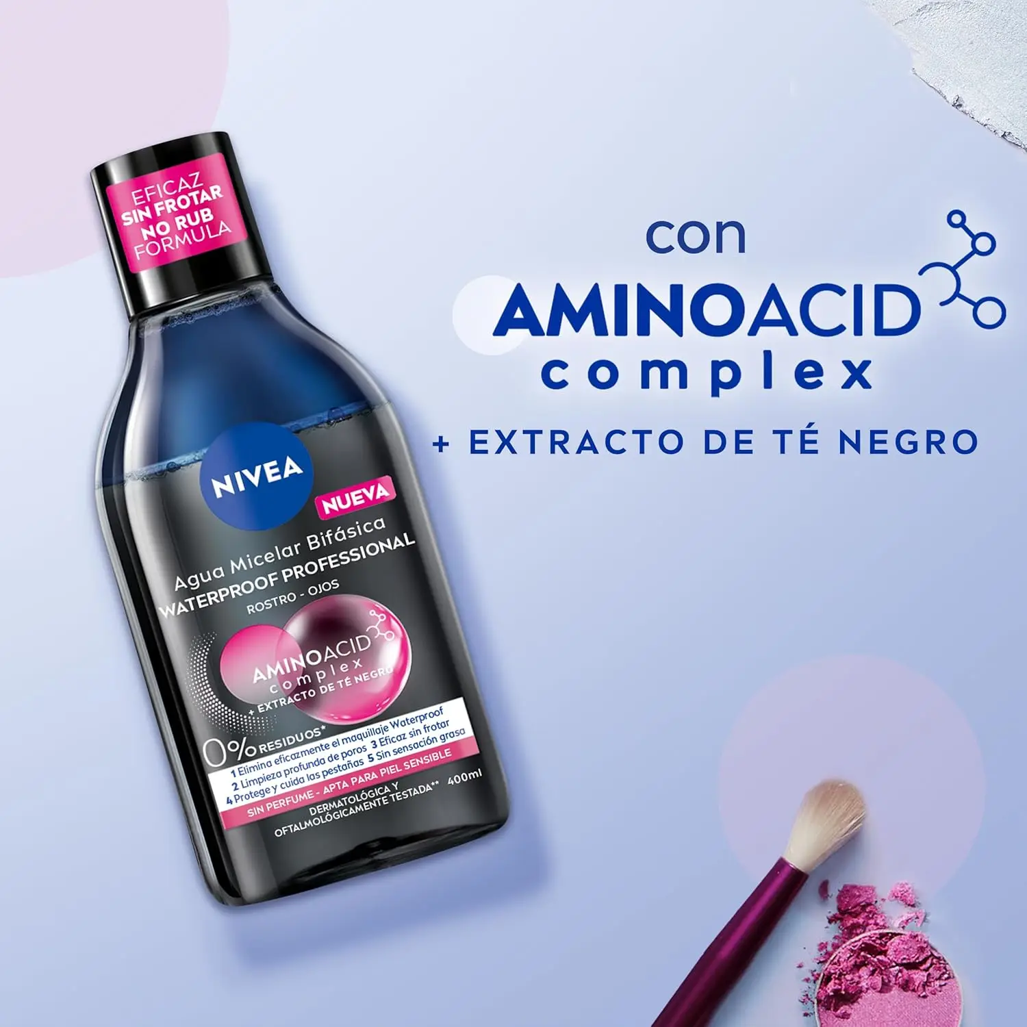 Agua Micelar Bifásica Nivea Skin Breathe - Imagen 6