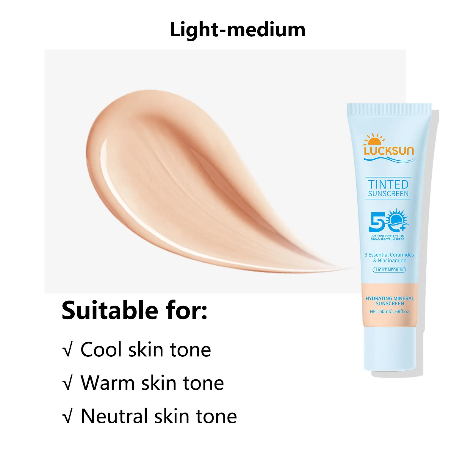LUCKSUN protector solar SPF 50 - Imagen 9