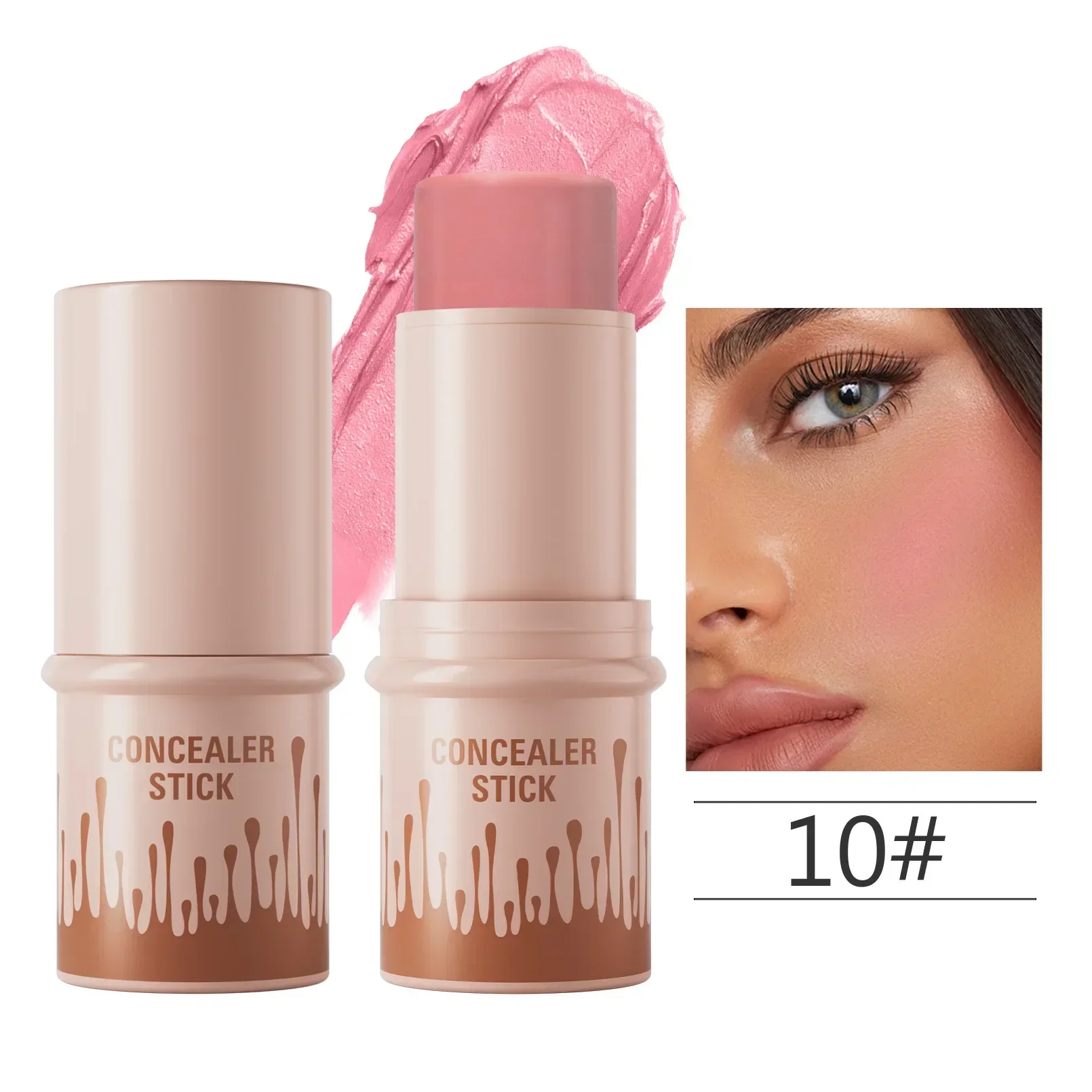 Makeup Face Contouring Bronzer Stick multifuncional - Imagen 8