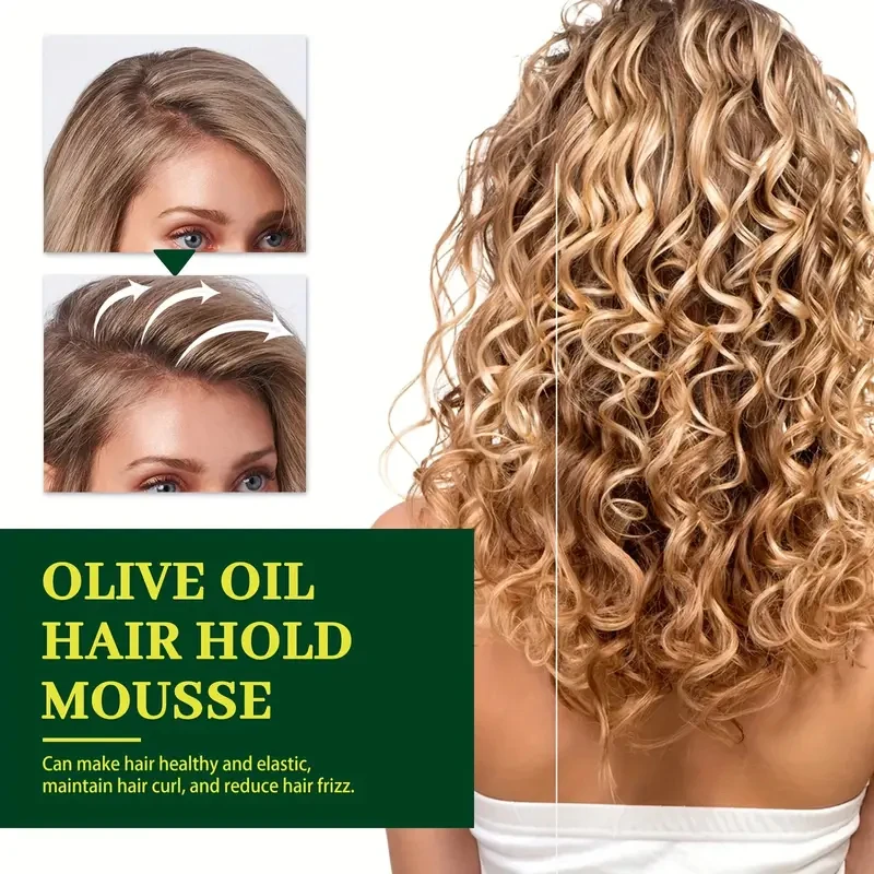 Mousse Capilar Antiencrespamiento con aceite de oliva - Imagen 3
