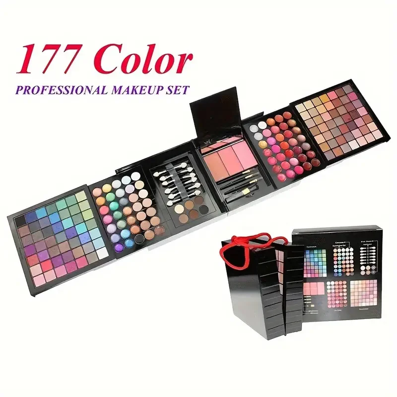 Kit de maquillaje VERONNI 177 colores - Imagen 3