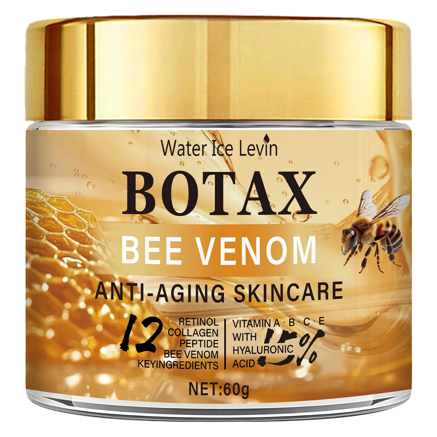 Crema Bee Venom Botax con retinol y ácido hialurónico - Imagen 8