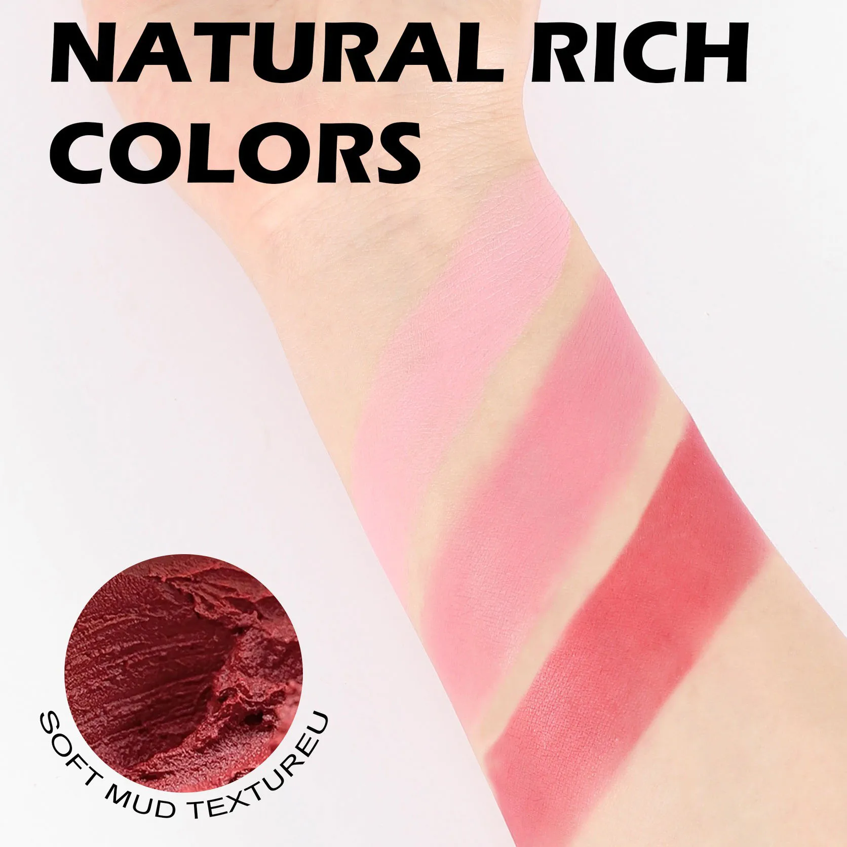 Strawberry Cheek & Lip Blush Cream 3 en 1 de Handaiyan - Imagen 4