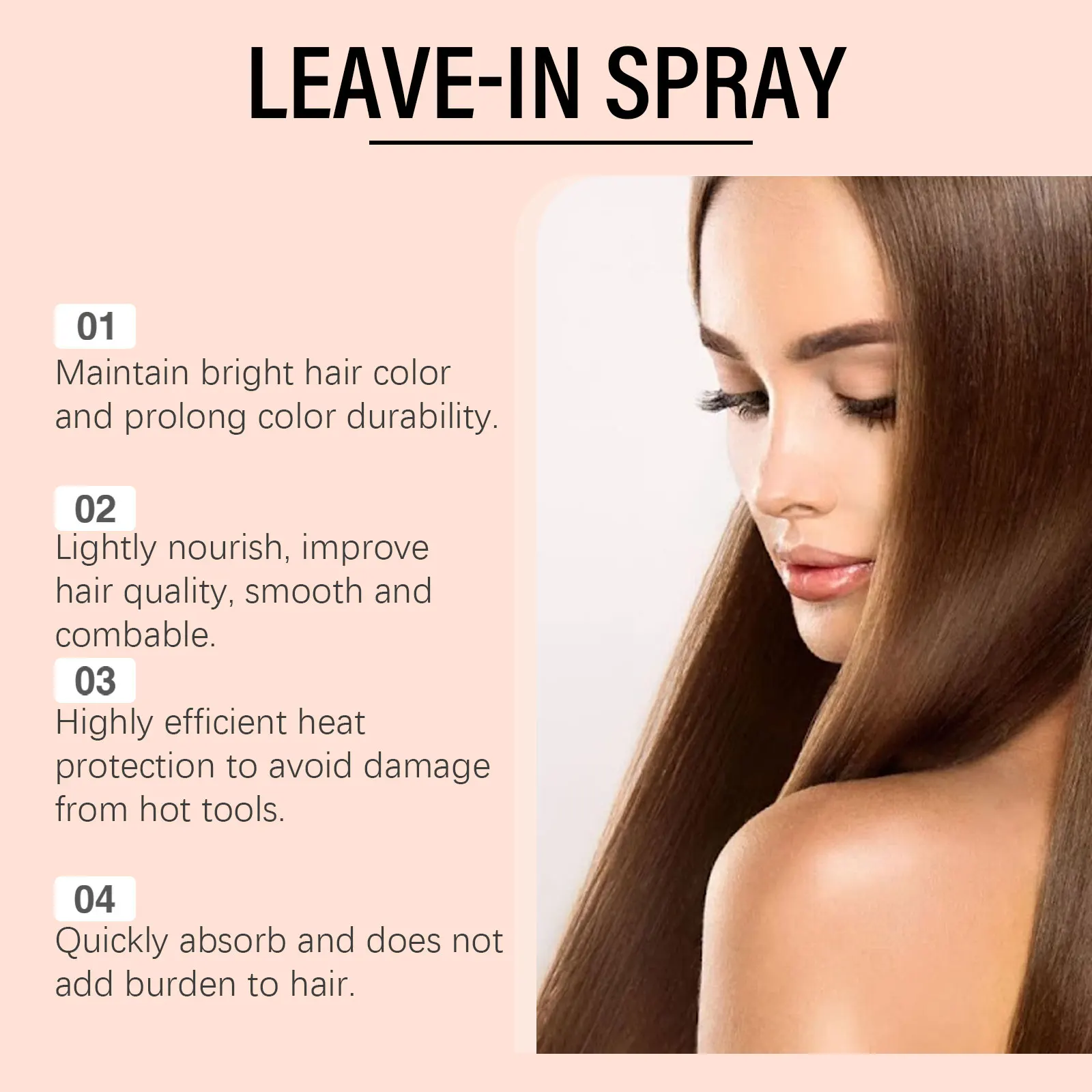 Spray Hidratante Jaysuing para Cuidado del Cabello y Cuero Cabelludo - Imagen 3