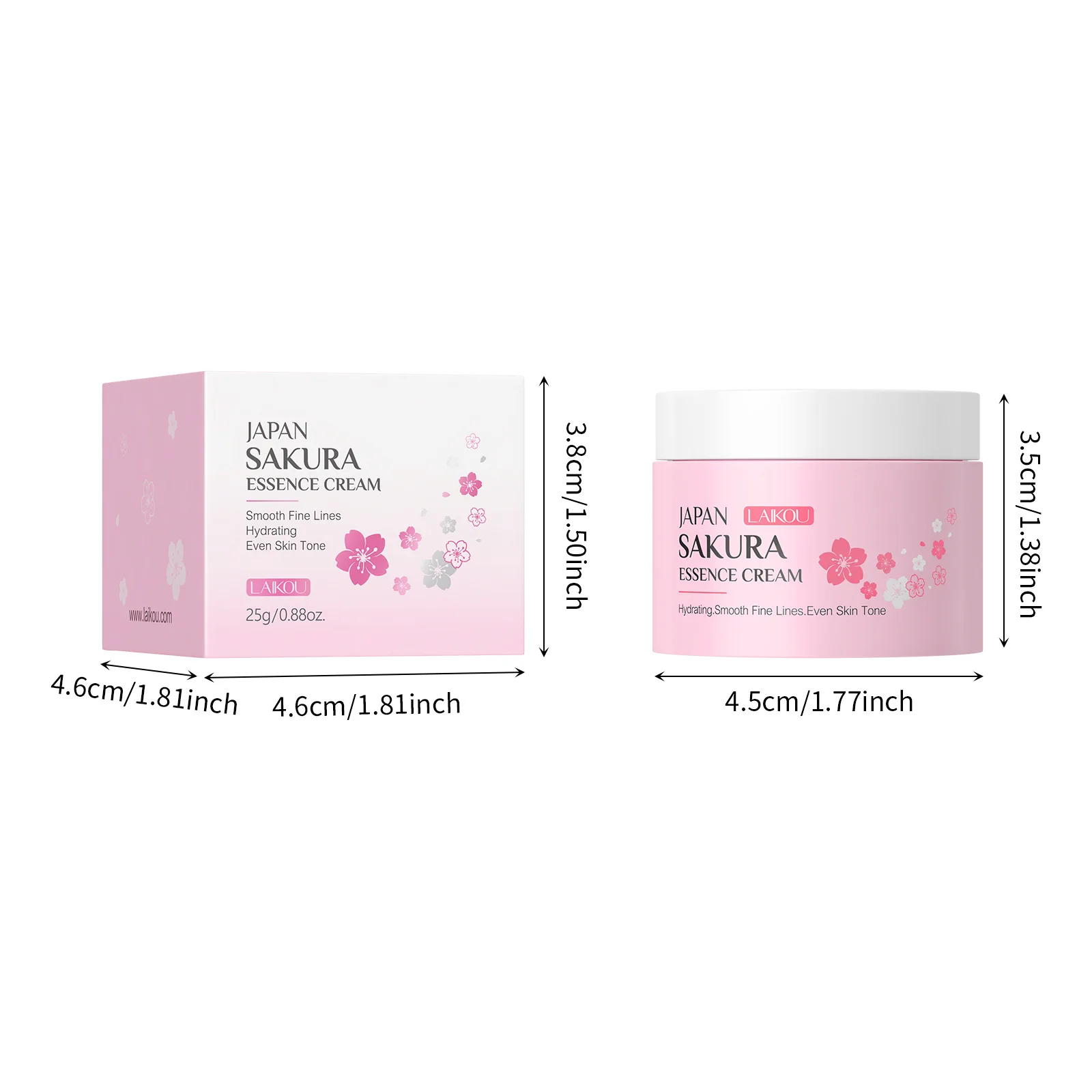 Crema Facial LAIKOU Japan Sakura Essence - Imagen 7