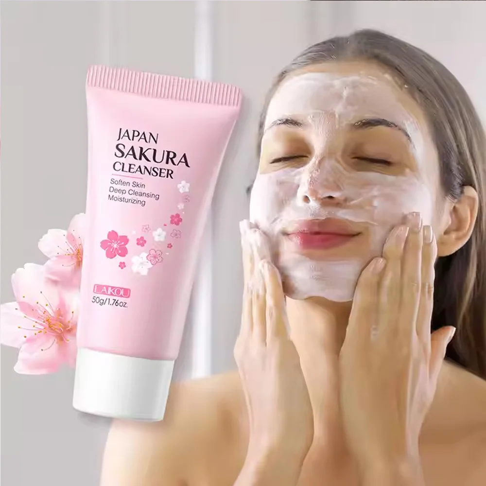 Limpiador Facial LAIKOU Sakura Cleanser