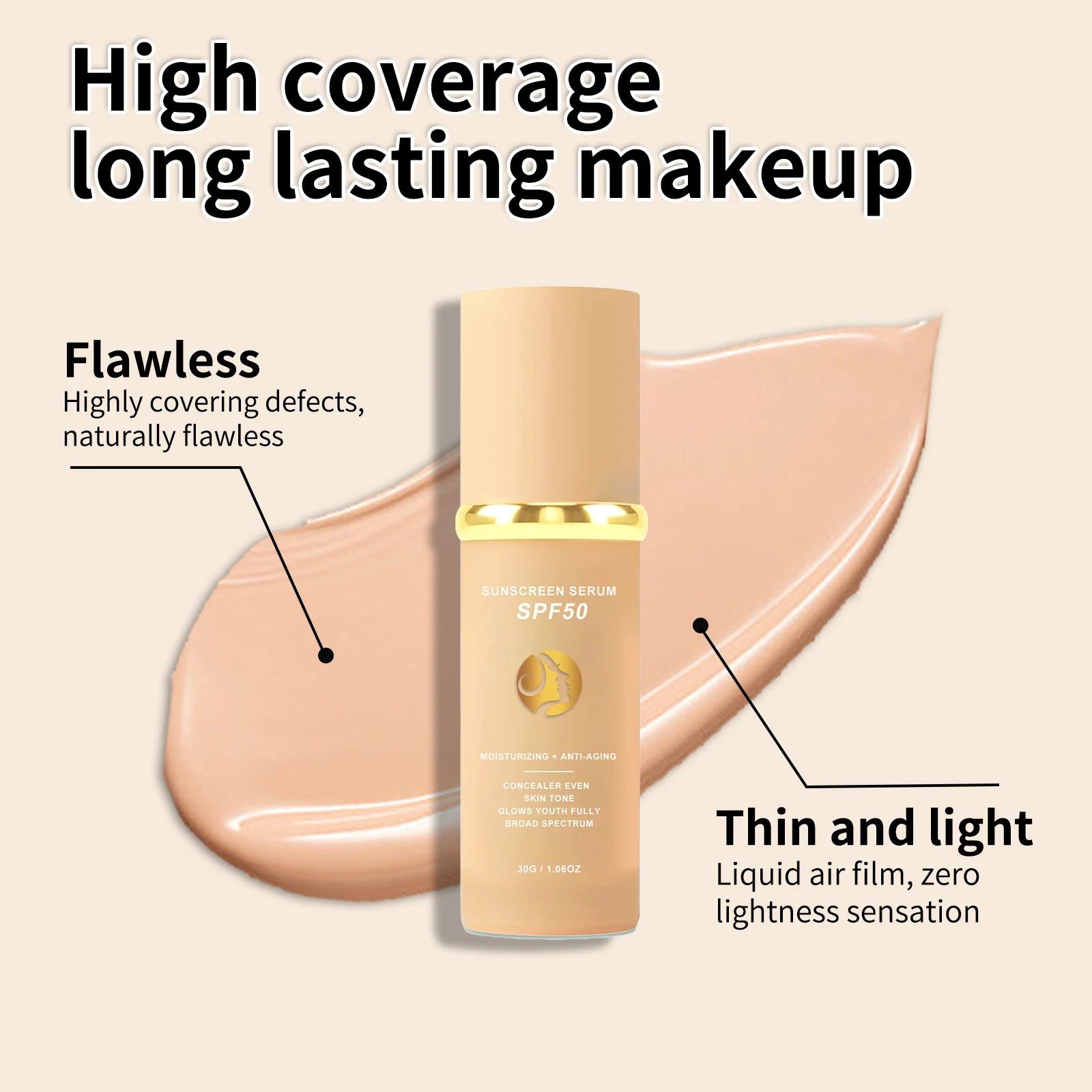 Color Changing Concealer Foundation 4 en 1 - Imagen 3