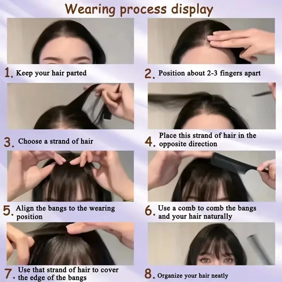 Extensiones de cabello sintético allaosify - Imagen 5
