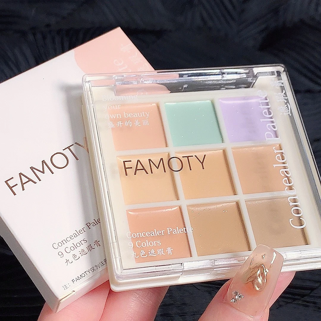 Paleta Correctora de 9 Tonos DIKALU: corrección precisa y piel uniforme - Imagen 4