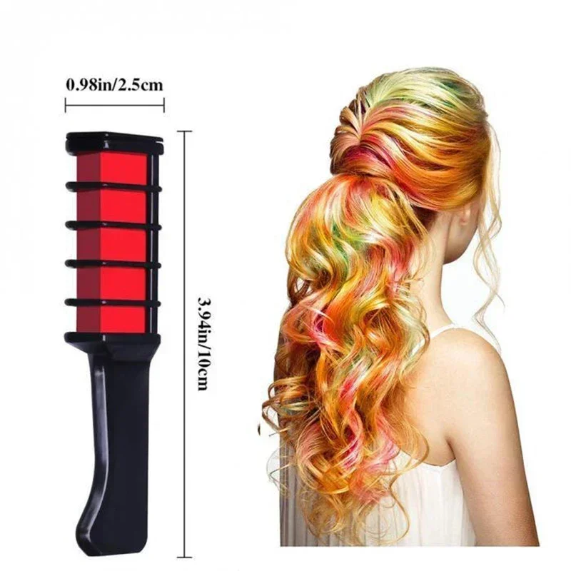 Hair Dye Comb Mascara Chalk - Imagen 6