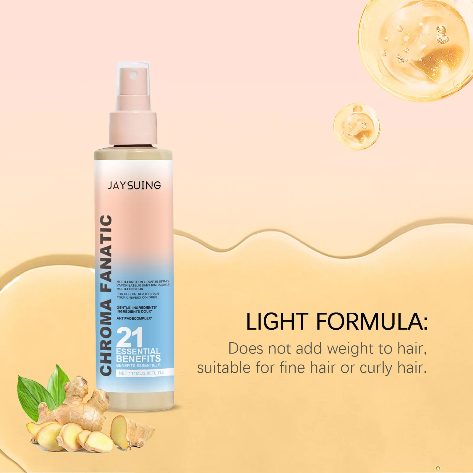 Spray Hidratante Jaysuing para Cuidado del Cabello y Cuero Cabelludo - Imagen 5