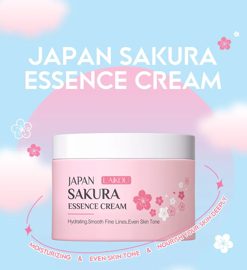 Crema Facial LAIKOU Japan Sakura Essence - Imagen 4