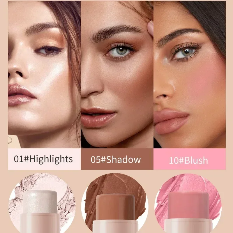 Makeup Face Contouring Bronzer Stick multifuncional - Imagen 6