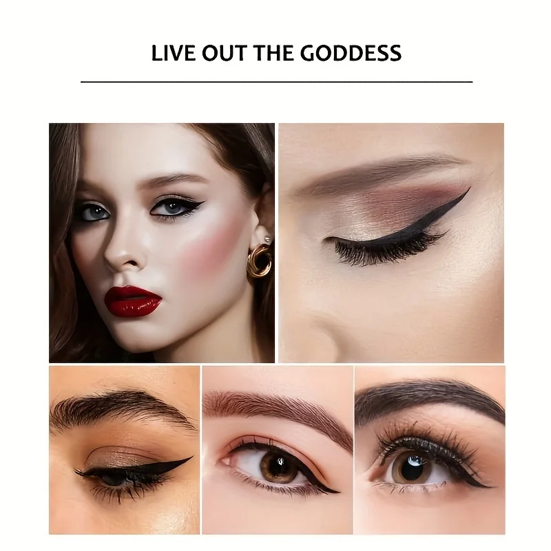 Eyeliner líquido de secado rápido con acabado mate - Imagen 3