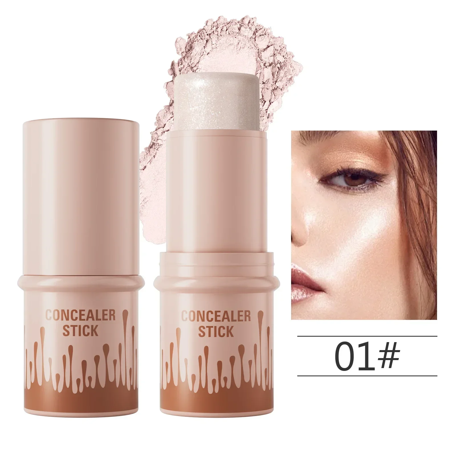 Makeup Face Contouring Bronzer Stick multifuncional - Imagen 9