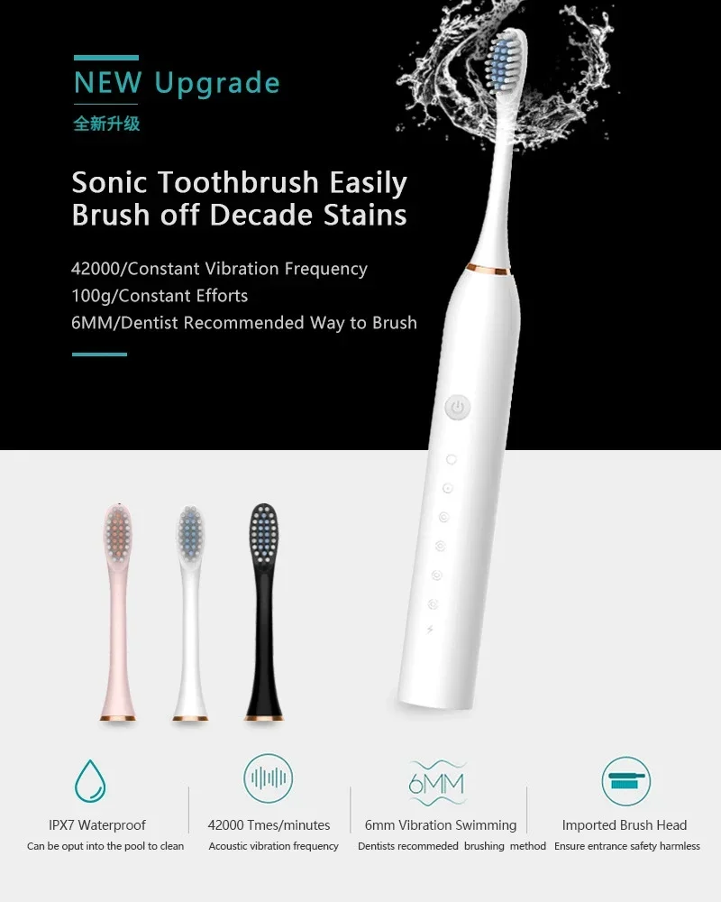 Cepillo de Dientes Eléctrico Sónico Dmonys - Imagen 5