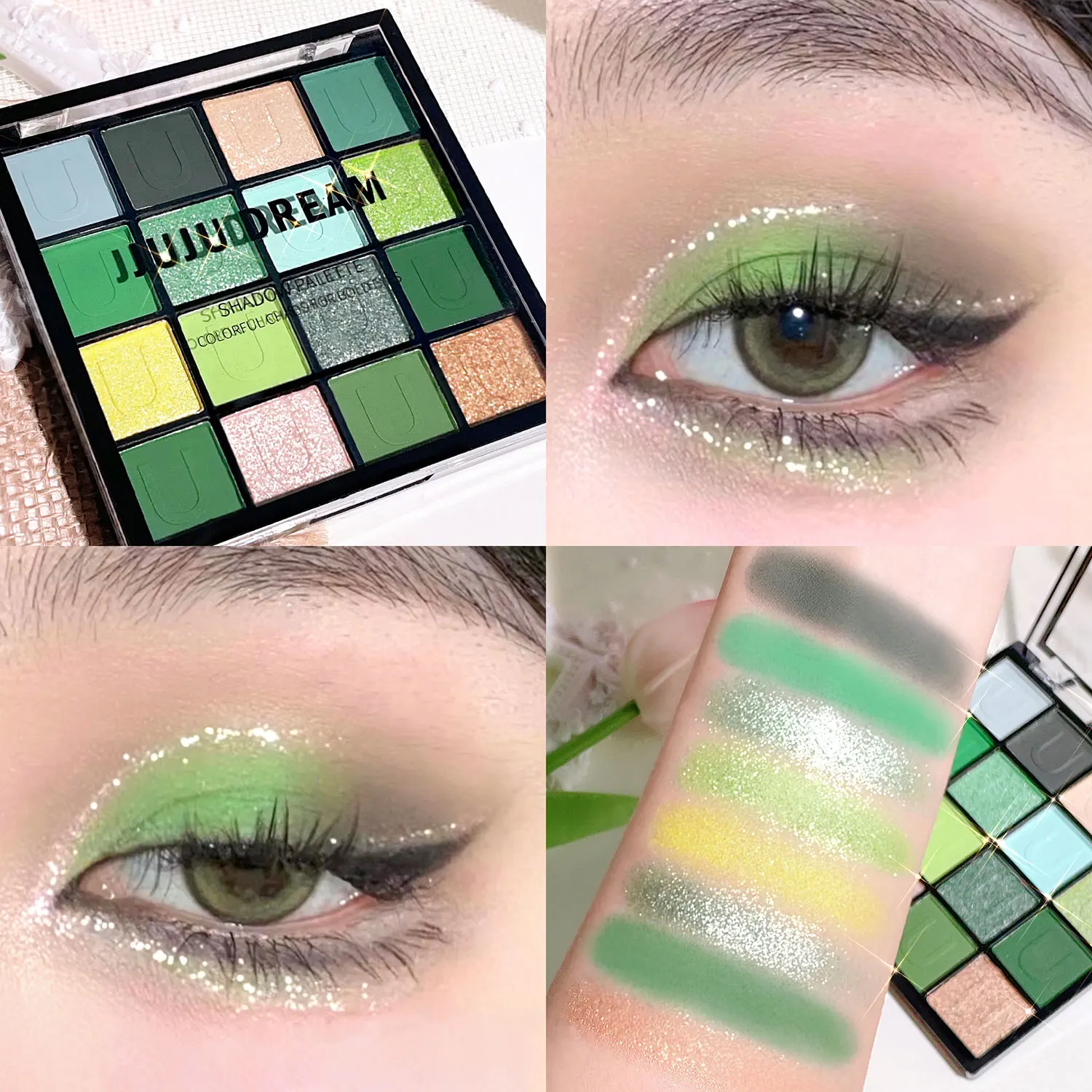 Paleta de Sombras de Ojos JUJU Dream: Brillo y Duración - Imagen 4