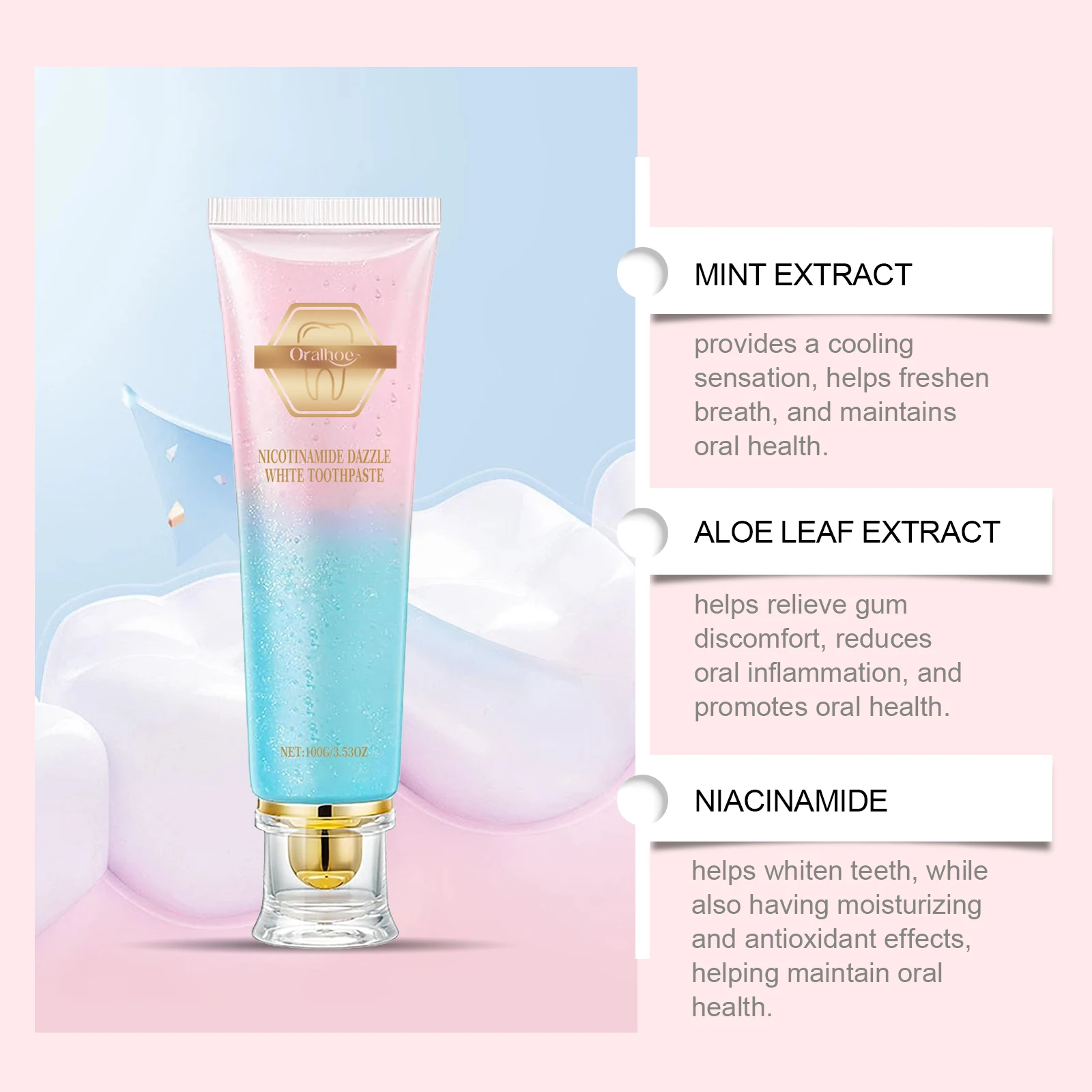 Niacinamide Whitening Toothpaste - Imagen 6