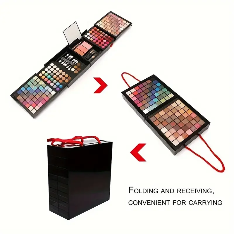Kit de maquillaje VERONNI 177 colores - Imagen 4
