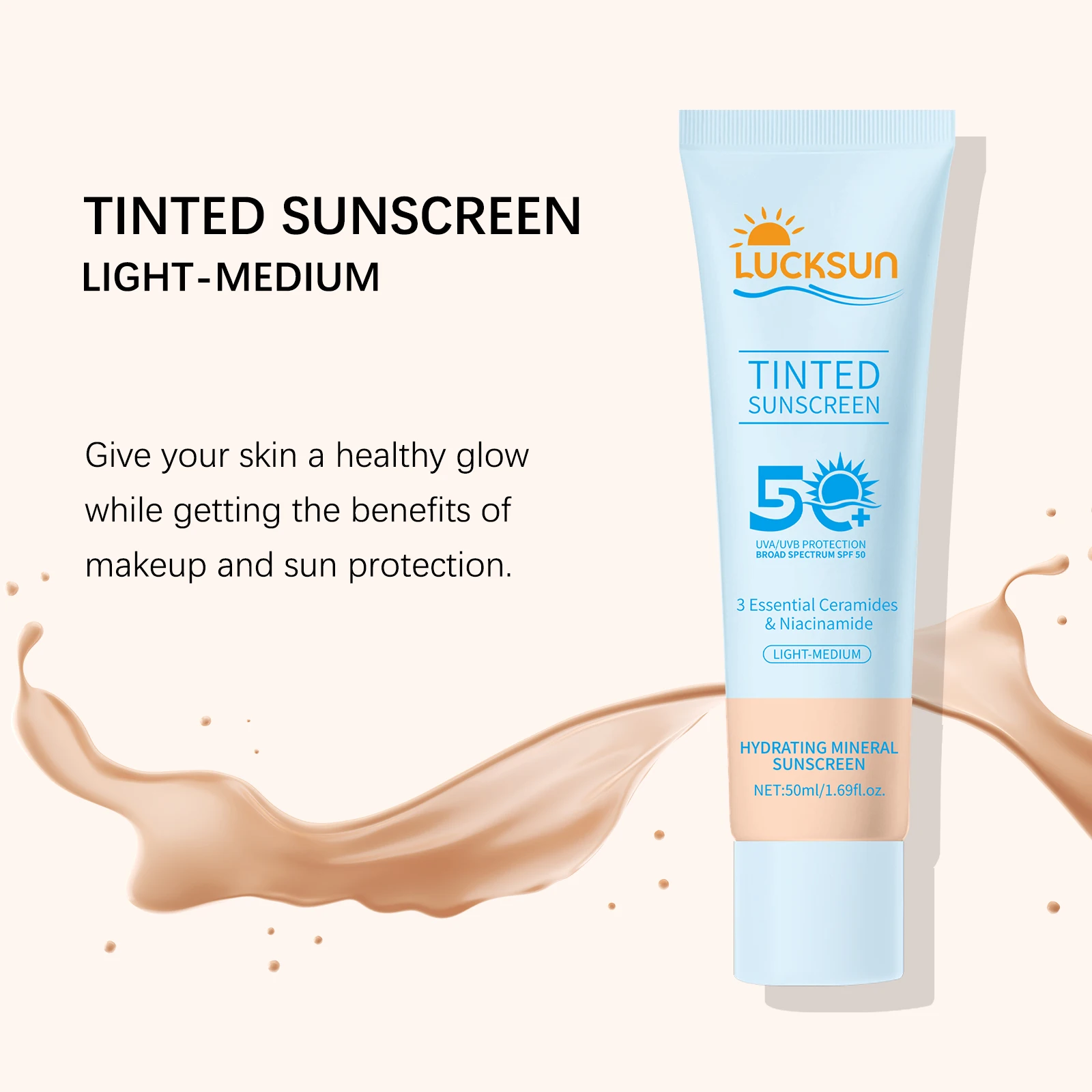 LUCKSUN protector solar SPF 50 - Imagen 4