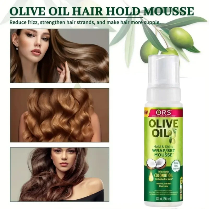 Mousse Capilar Antiencrespamiento con aceite de oliva - Imagen 2