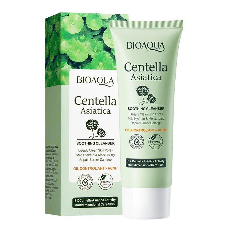 El Limpiador Facial BIOAQUA de Centella Asiática