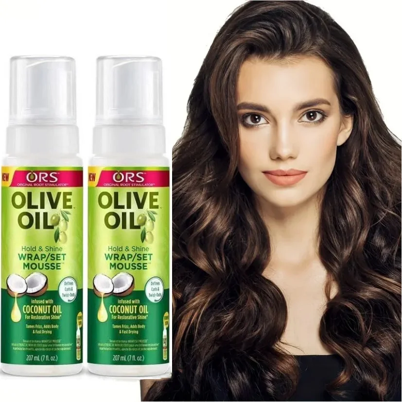 Mousse Capilar Antiencrespamiento con Aceite de Oliva