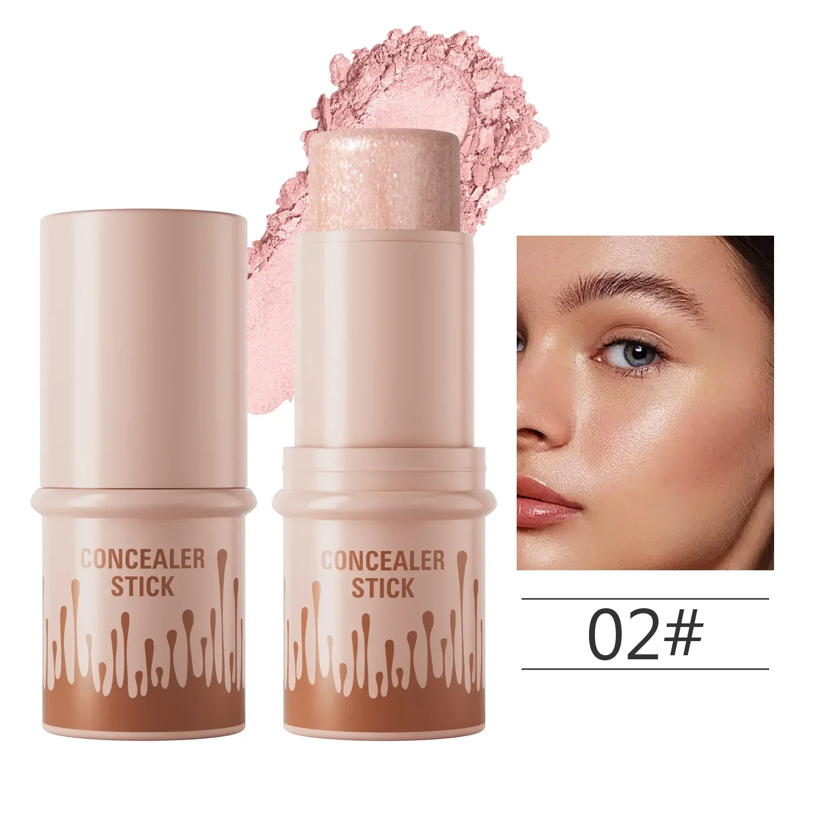 Makeup Face Contouring Bronzer Stick multifuncional - Imagen 10