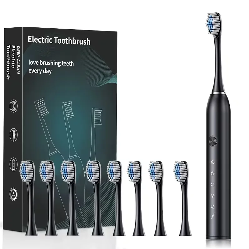 Cepillo de dientes eléctrico sónico recargable - Imagen 11