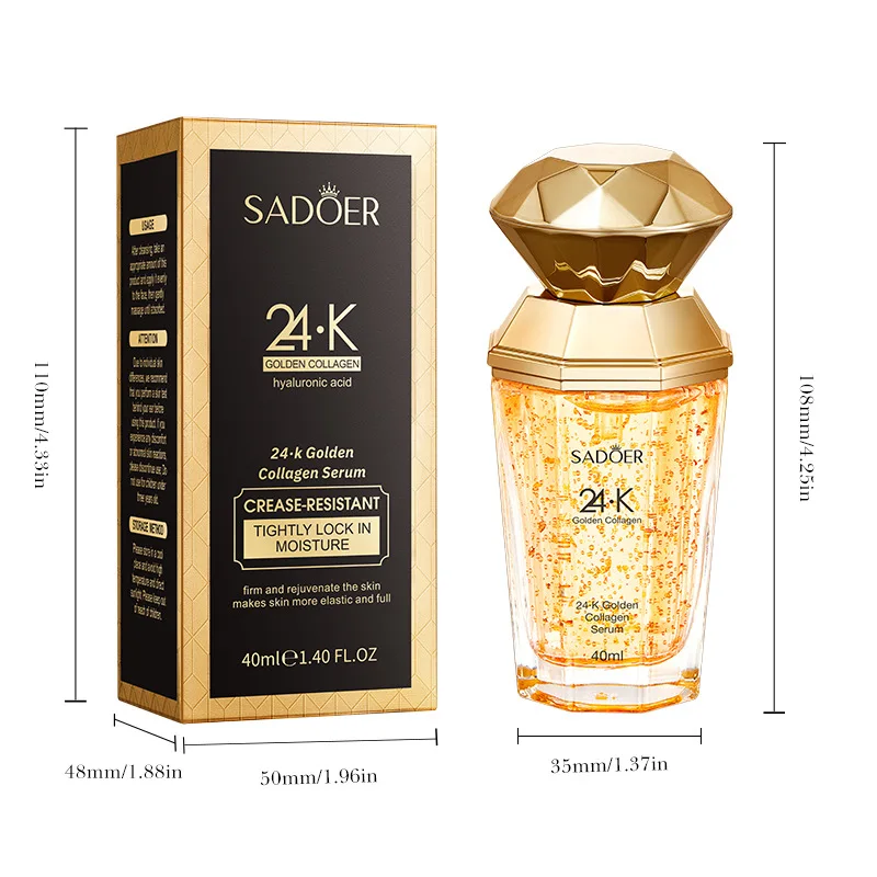 Sérum Facial SADOER 24K Golden Collagen - Imagen 6