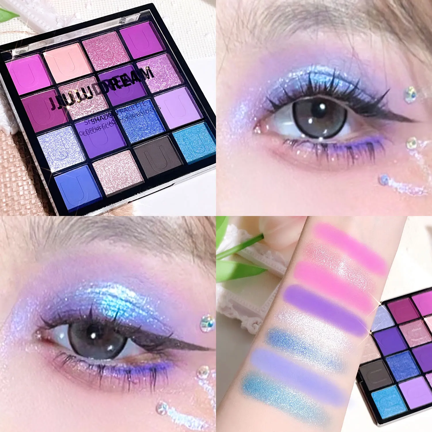 Paleta de Sombras de Ojos JUJU Dream: Brillo y Duración - Imagen 3
