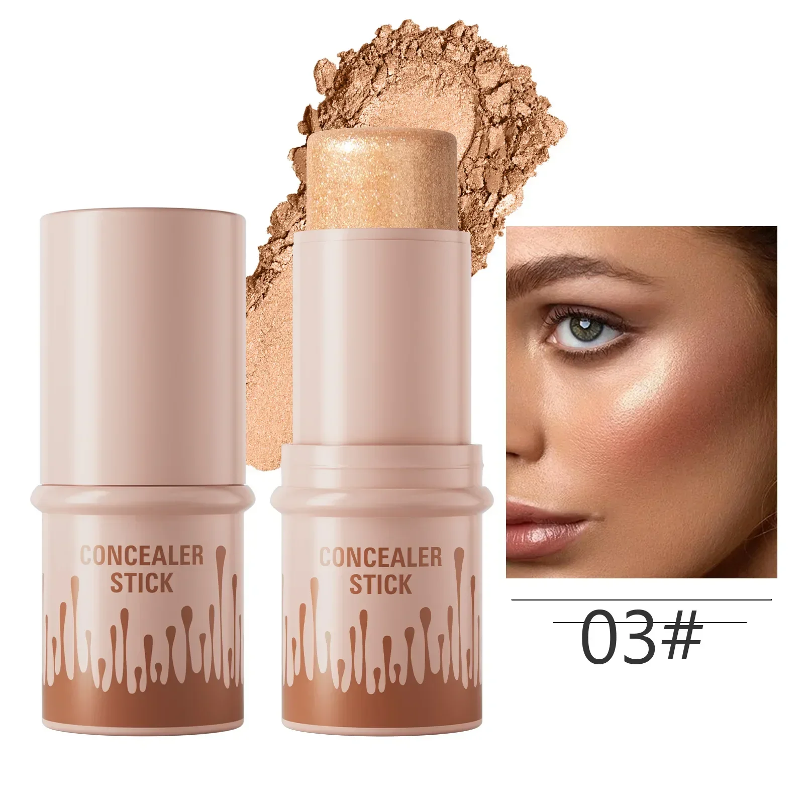 Makeup Face Contouring Bronzer Stick multifuncional - Imagen 11