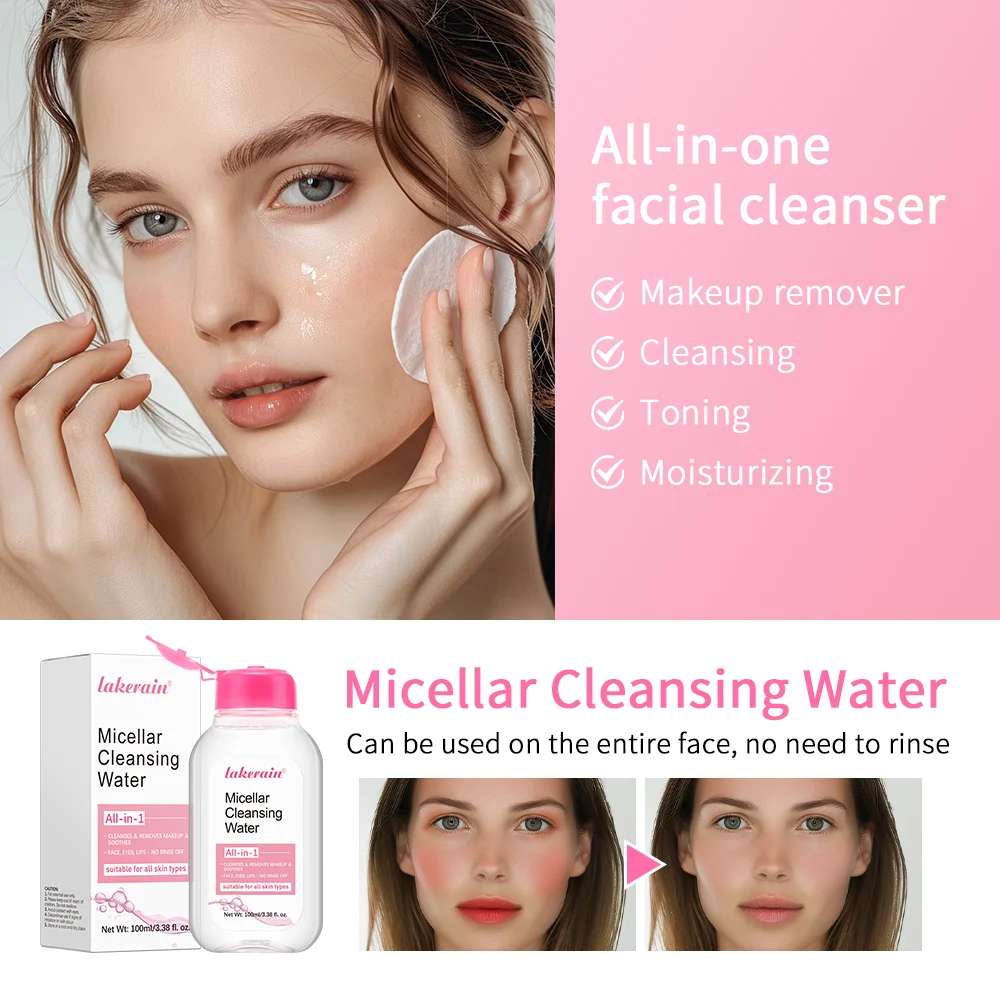 Agua micelar 100 ml Lakerain - Imagen 5