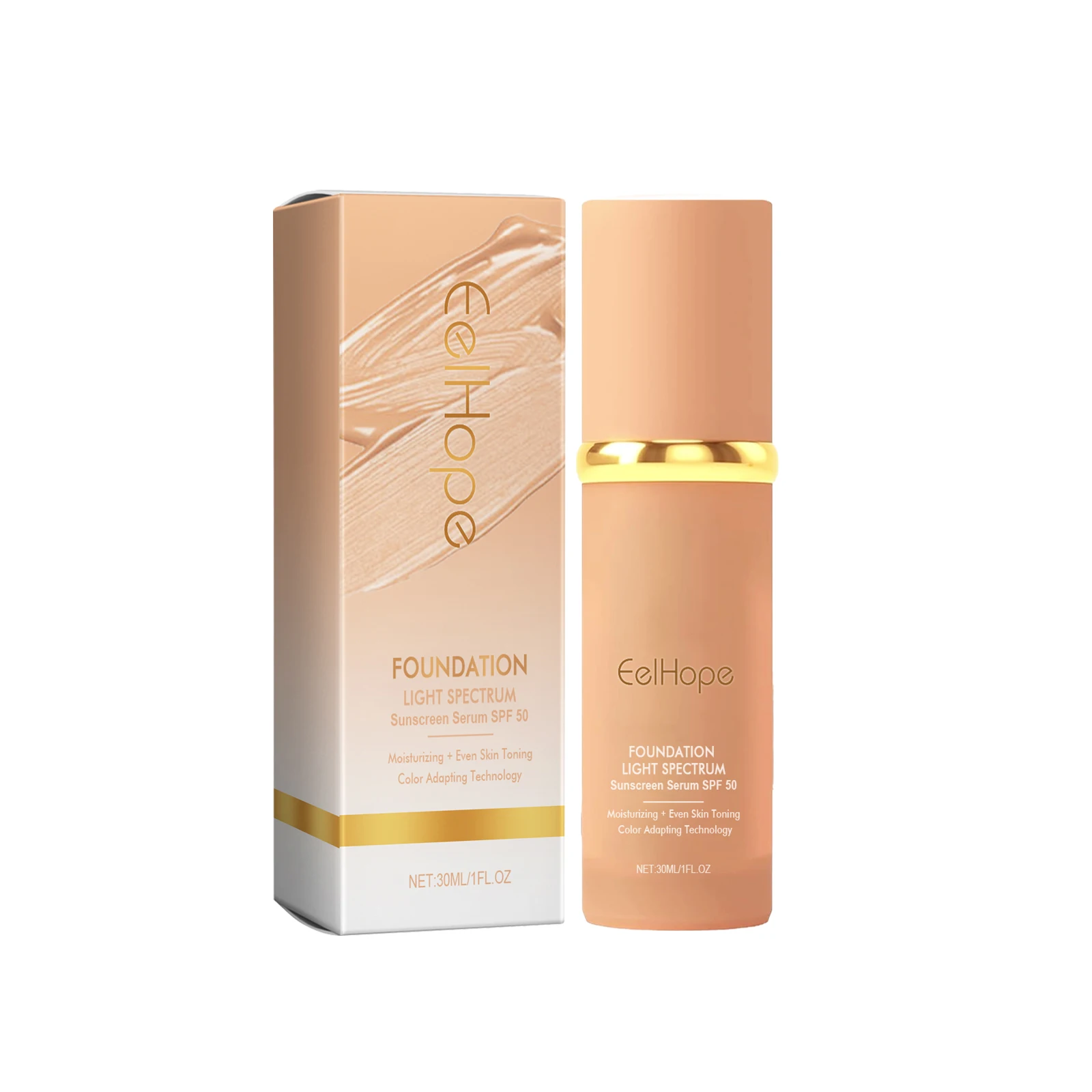 Base de Maquillaje Color Changing 4 en 1 Eelhope SPF 50 - Imagen 9