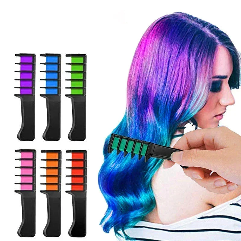 Hair Dye Comb Mascara Chalk - Imagen 5