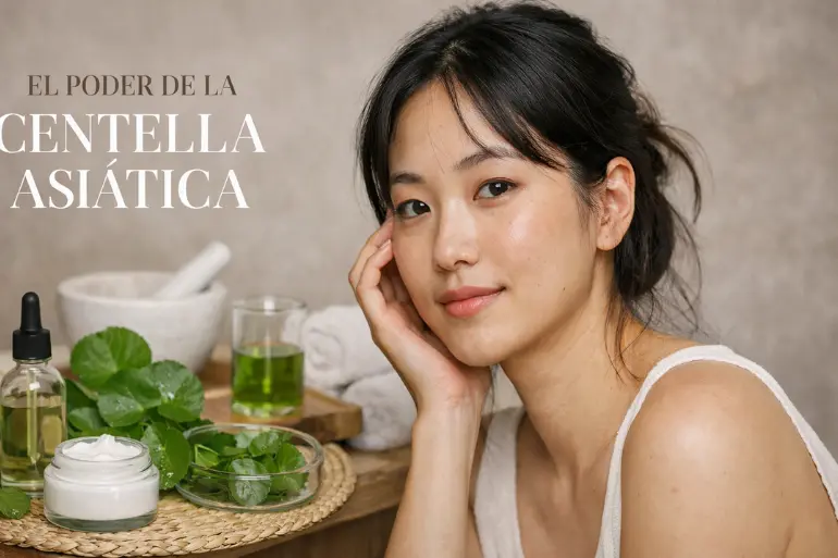 Qué es la centella asiática y para qué sirve en tu piel
