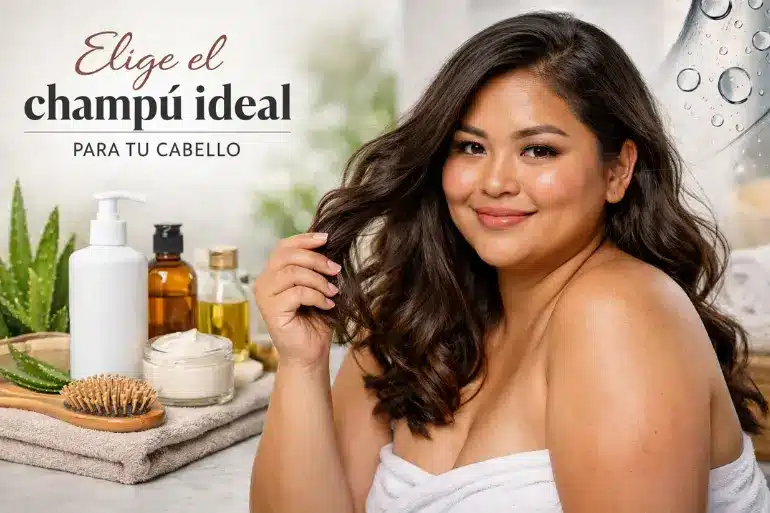 Cómo elegir champú según tu tipo de cabello