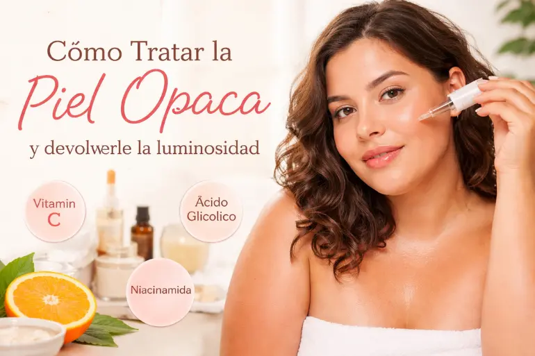 Cómo tratar la piel opaca y devolverle la luminosidad