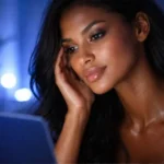 El impacto de la luz azul de las pantallas en la piel