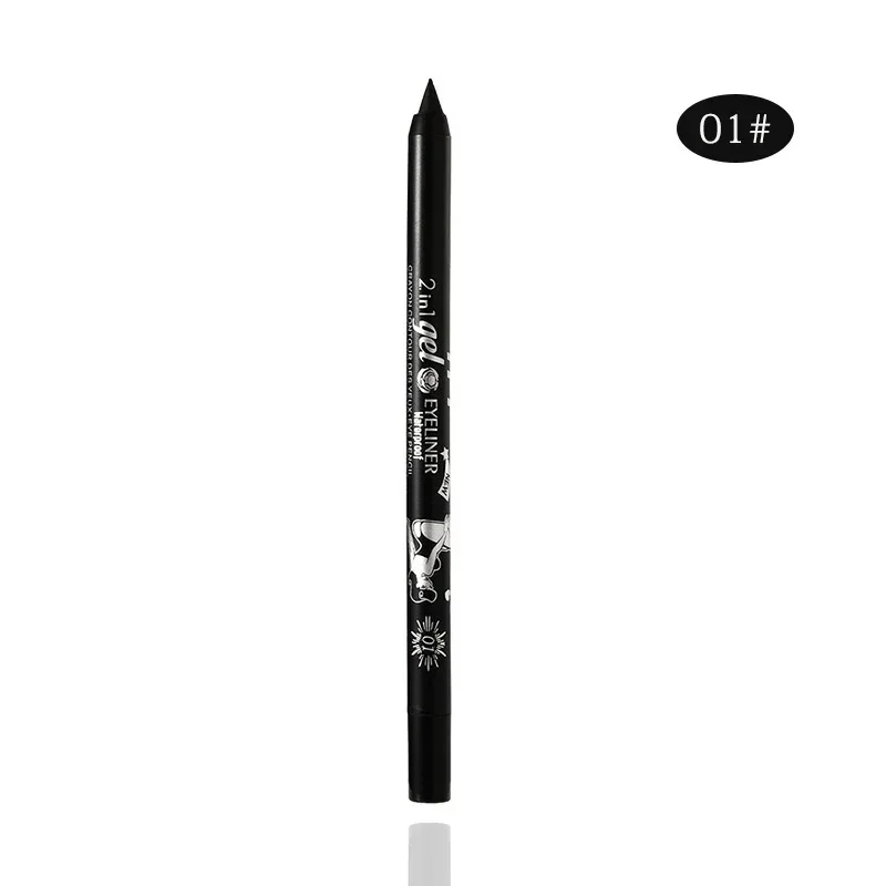 Waterproof Eyeliner Gel Pencil Red Brown White - Imagen 17