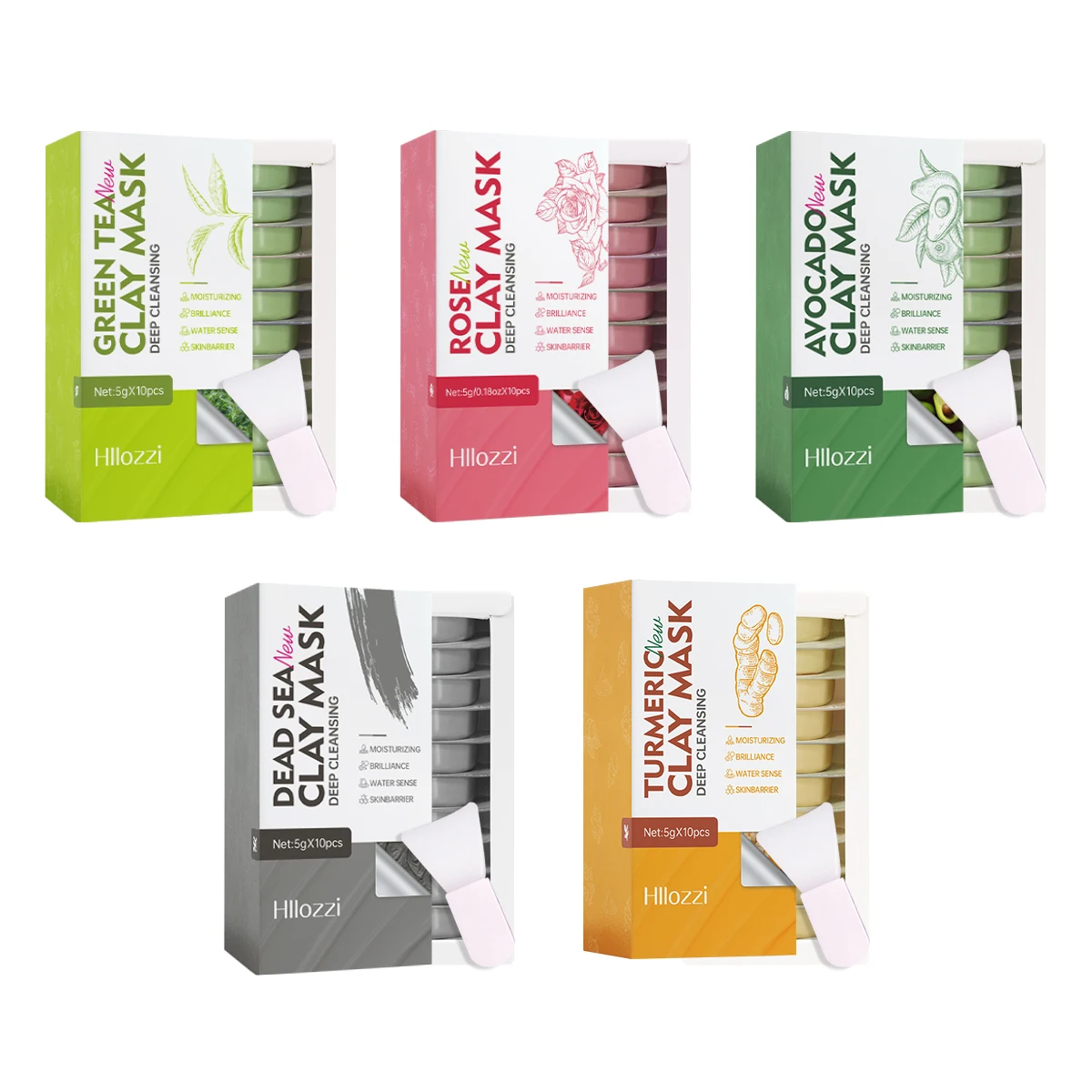 Hllozzi Facial Cleansing Mud Mask - Imagen 2