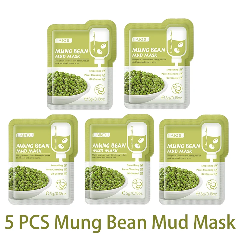 LAIKOU 5pcs Mud Mask - Imagen 11