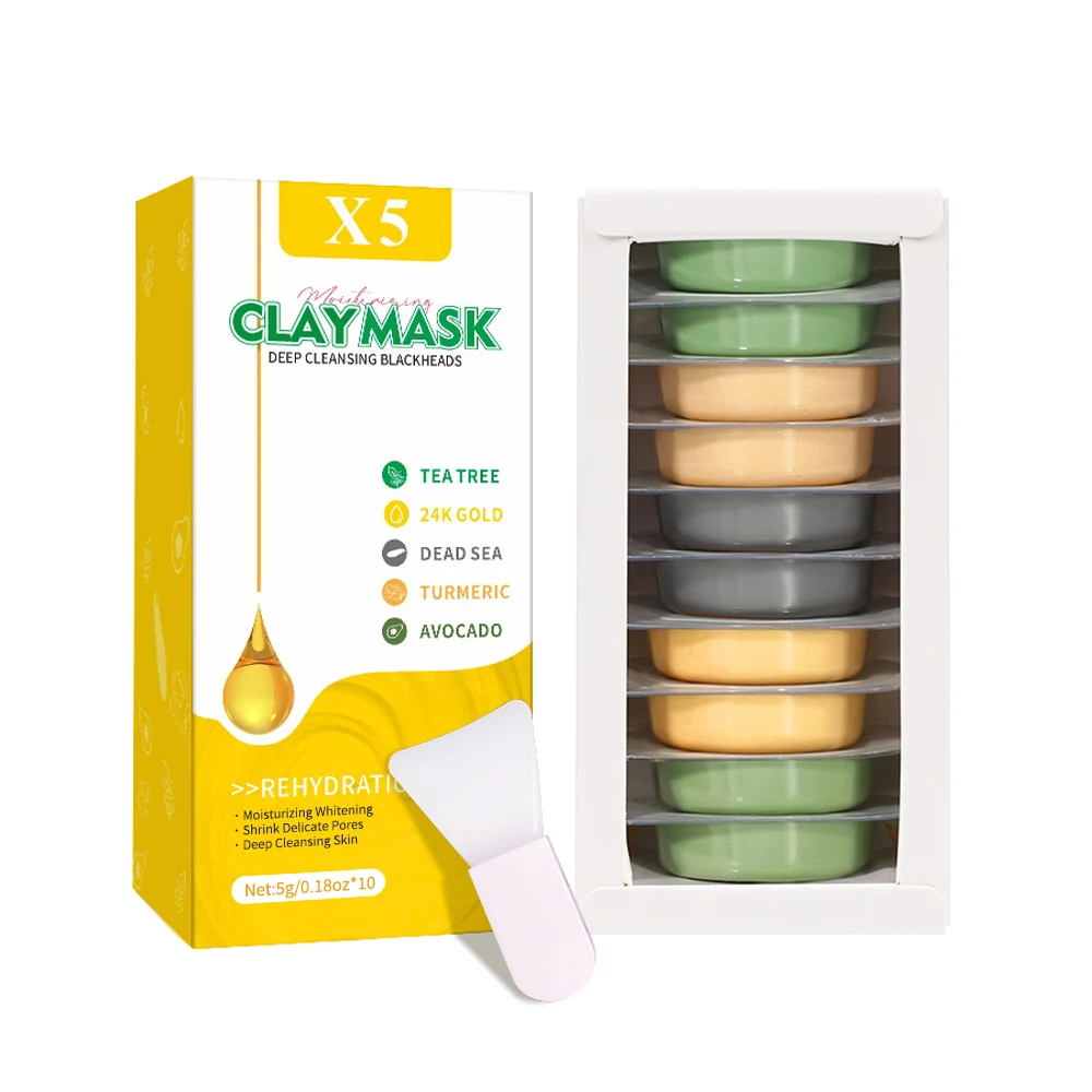 Hllozzi Facial Cleansing Mud Mask - Imagen 15