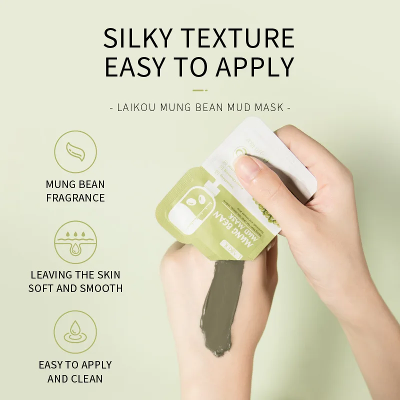 LAIKOU 5pcs Mud Mask - Imagen 3