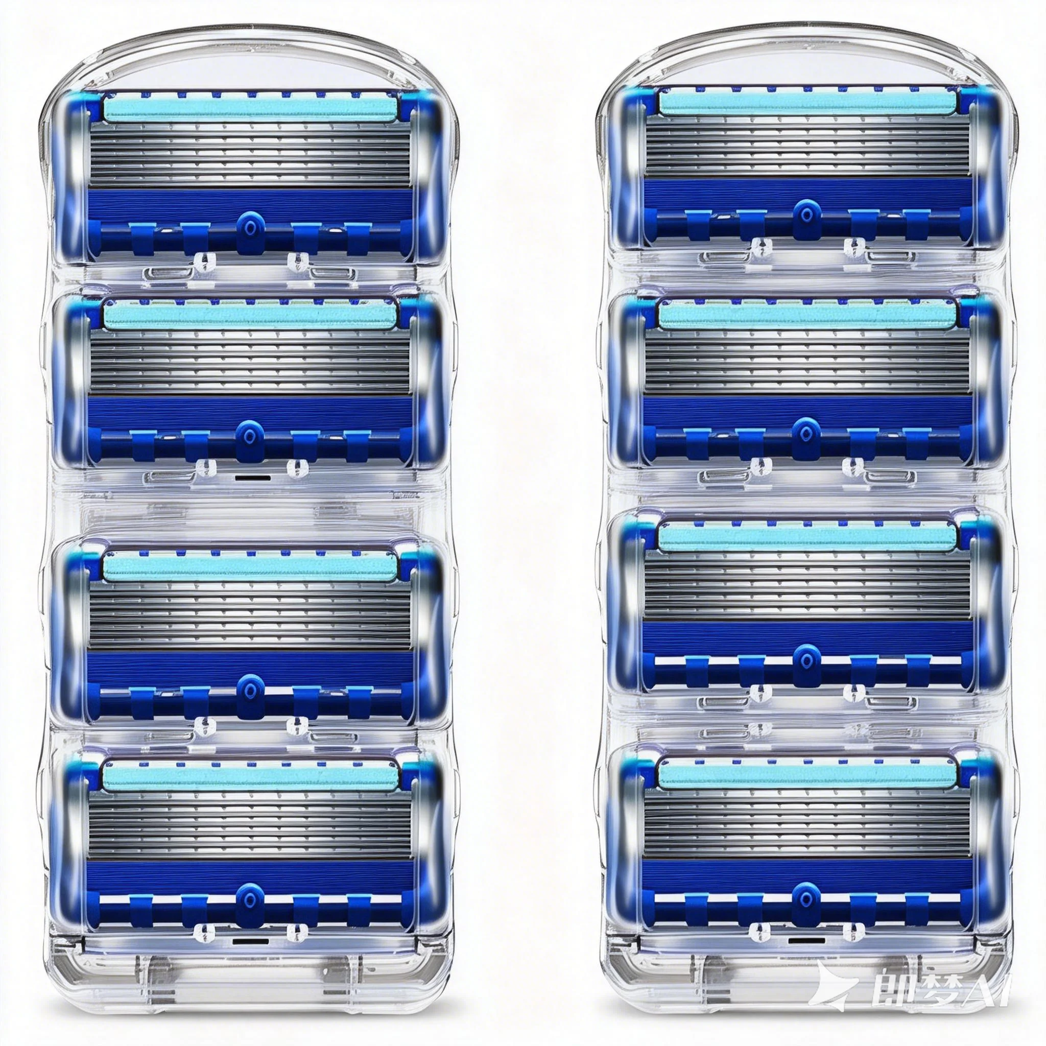 Universal 5 Layer Manual Razor Replacement Blades Head Set - Imagen 10