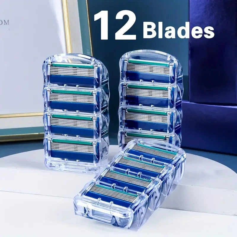 Universal 5 Layer Manual Razor Replacement Blades Head Set - Imagen 6