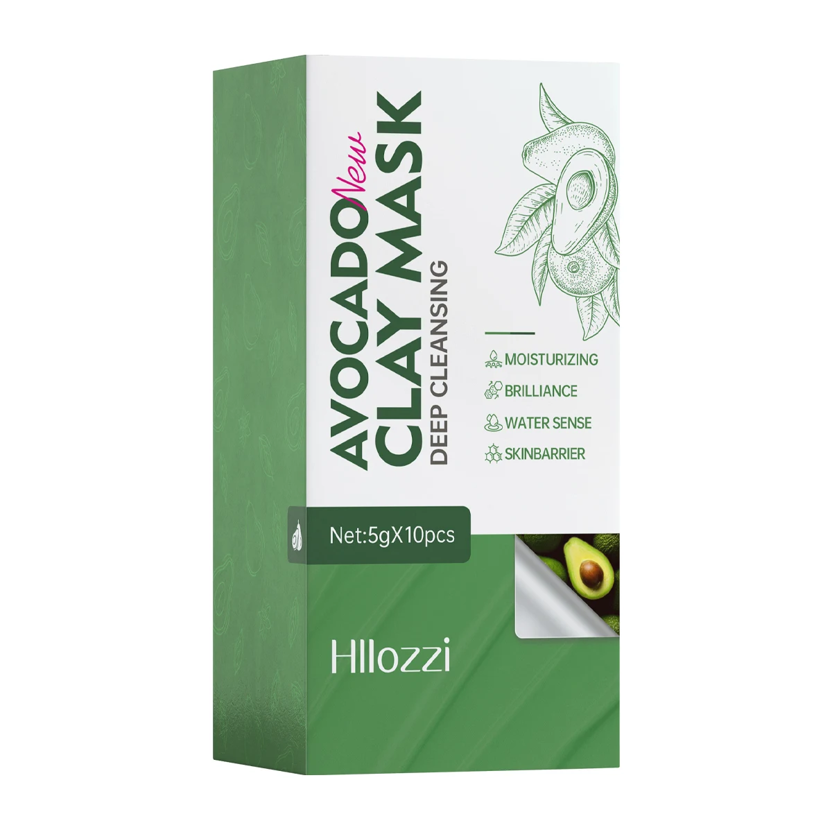 Hllozzi Facial Cleansing Mud Mask - Imagen 9