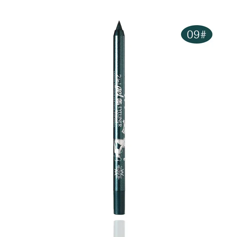 Waterproof Eyeliner Gel Pencil Red Brown White - Imagen 11