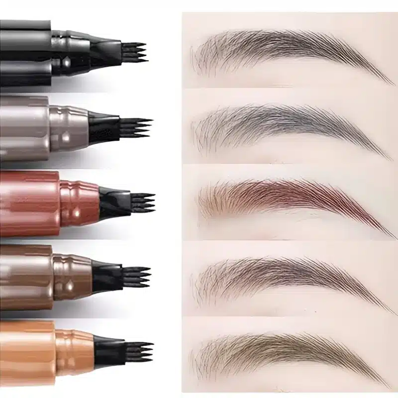 4-Fork Microblading Eyebrow Pencil - Imagen 12